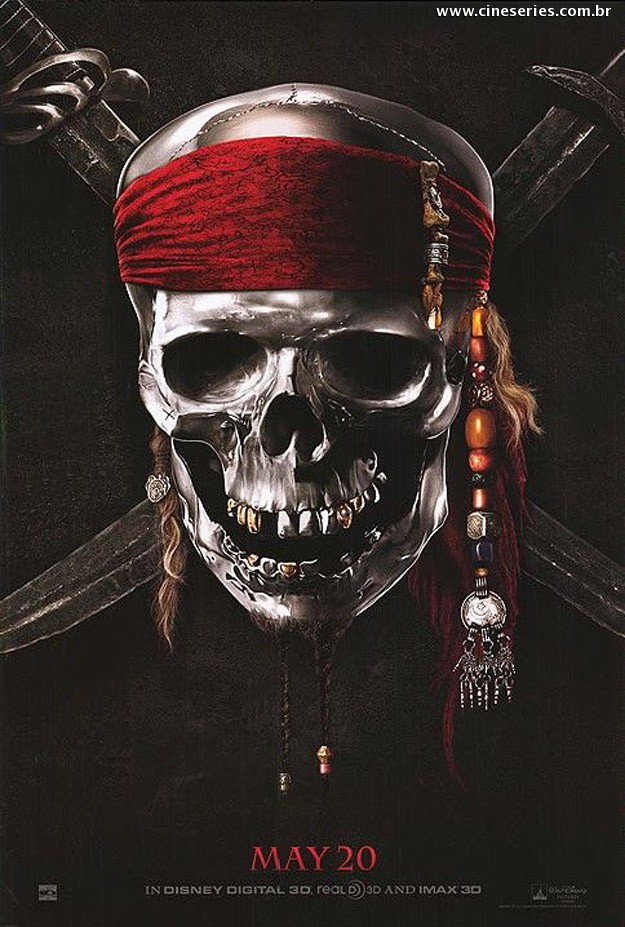 Piratas do Caribe 4 Poster Teaser